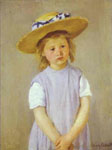 Мэри Кассат "Ребенок в соломенной шляпе"