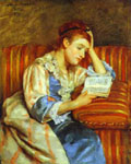 Мэри Кассат "Читающая женщина"