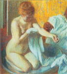 Эдгар Дега "Женщина в ванне"