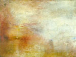 Джозеф Тернер "Закат солнца над озером"