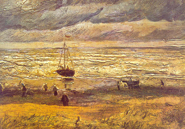 Винсент Ван Гог "Пляж в Схевенингене"