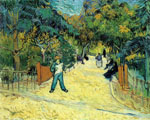 Винсент Ван Гог "Вход в общественный сад в Арле"