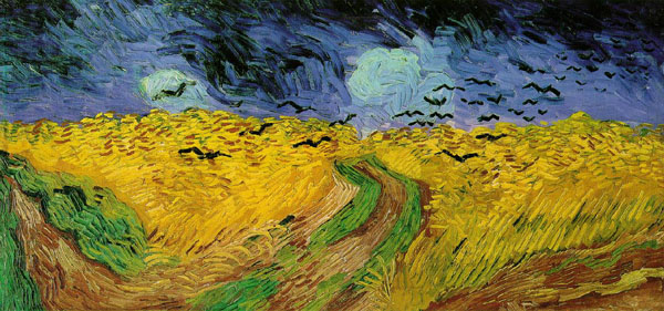 Винсент Ван Гог "Стая ворон над пшеничным полем"
